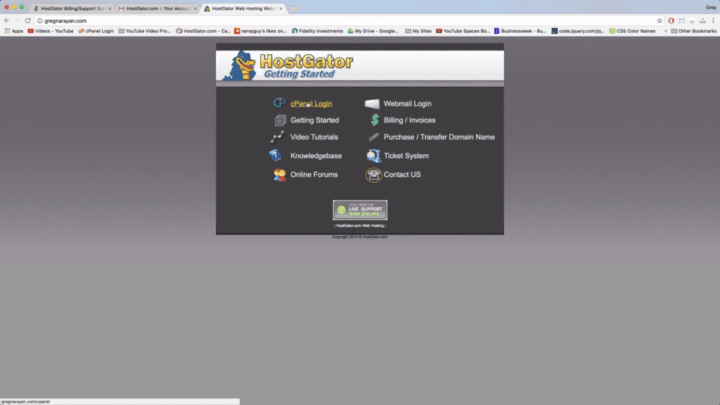 cpanel-screen-on-domain-name