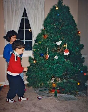 Decorating the tree is an old tradition during Christmas.