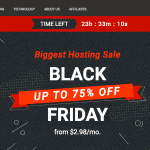SiteGround Black Friday Discount Coupon: 75% Off