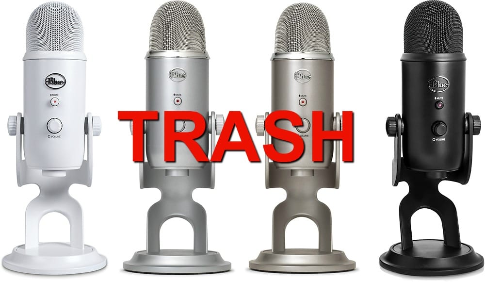 why yetis are trash microphones