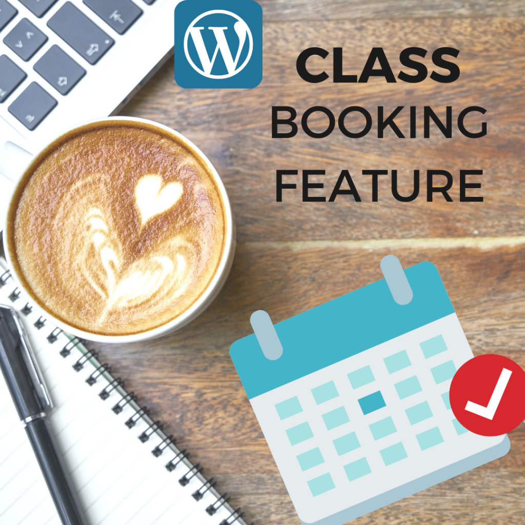 class booking feature for wordpress thumbnail